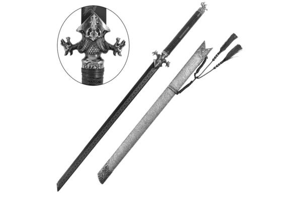 Dynasty Sword “Dragons & Skull”