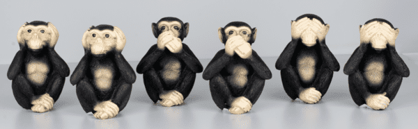 Wise Monkey figur