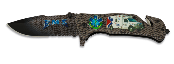 3D lommekniv “EMS”