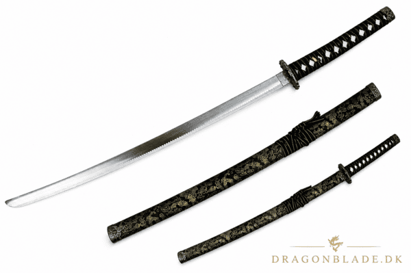 Katana – Flowers & Dragon
