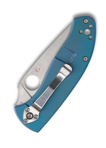 Spyderco Tenacious R.I.L. Blue Titanium