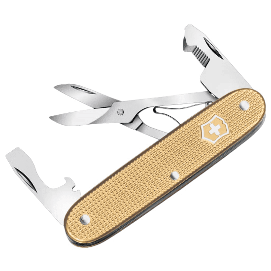 Victorinox Companion Slim Alox guld
