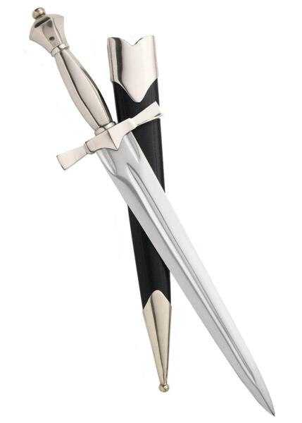 Silver Hilted Dagger