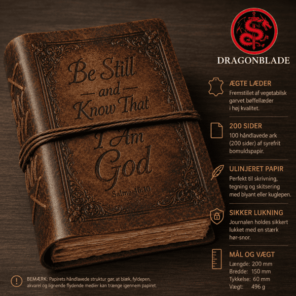 Vintage Læderjournal