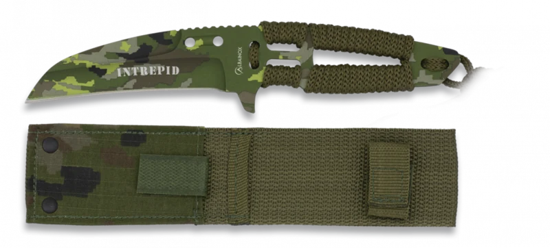 TACTICAL INTREPID Kniv – Grøn Camo