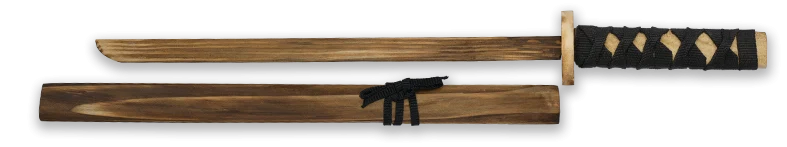 Katana i Træ – 55 cm