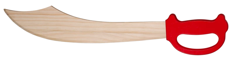 Scimitar Sværd i Træ – 49 cm
