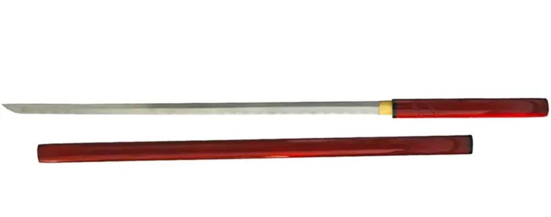 Katana Shirasaya Fudoshin Zatoichi Maru Red
