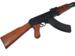 AK-47 med fast kolbe replika