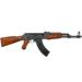 AK-47 med fast kolbe replika