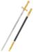 Masonic Sword med skede