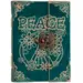Læderjournal "Peace"