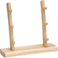 Træstander til 3 knive