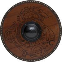 Rundt Skjold Dragon