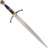 Dekorativ dolk med skede