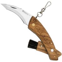 Maserin Svampekniv i Oliventræ