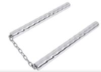 Nunchaku – Twisted Rustfrit Stål