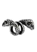 Skæg- og Hårperle i 925 Sølv