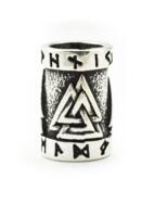Valknut Viking Skæg- og Hårperle