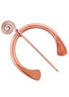 Ringfibula broche i bronze