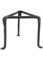 Enkelt trefods-stativ til bål