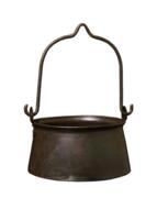 Middelaldergryde / kedel i stål