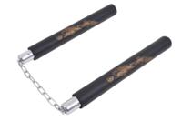 Nunchaku i skum med kæde – small