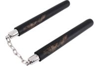 Nunchaku med dragemotiv