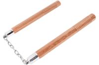 Nunchaku – oktagonal træ med kæde