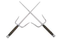 Sai – rund model i rustfrit stål (sæt)