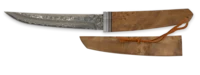Damaskus tanto-kniv