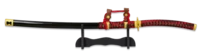 Tachi katana med rød vikling