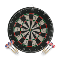 Dartskive til øvede spillere